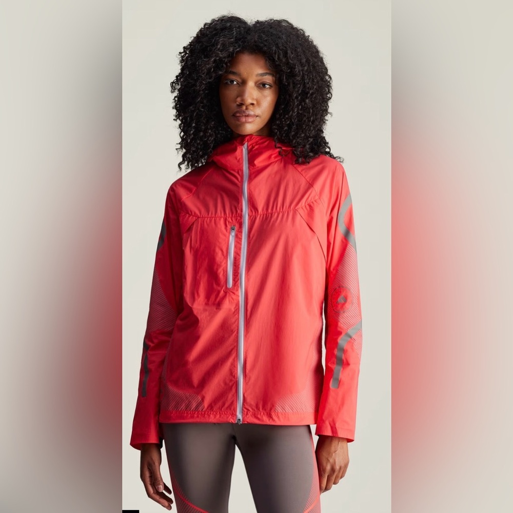 ADIDAS by Stella McCartney Running Jacket- Size M - Core Pink
